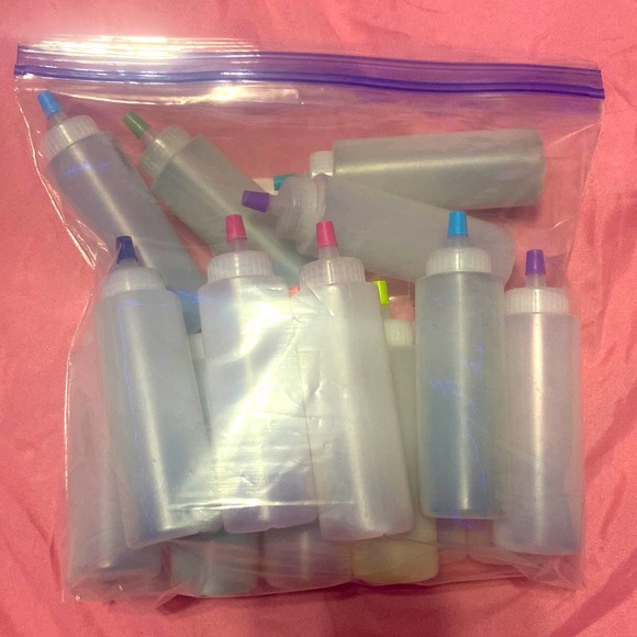 18pcs Tye Dye Bottles (Never Used) - Picture 1 of 1